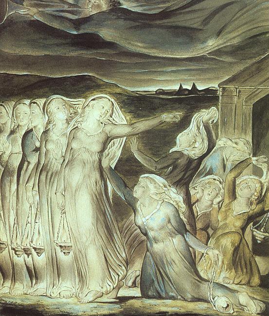 Blake, William The Parable of the Wise and Foolish Virgins